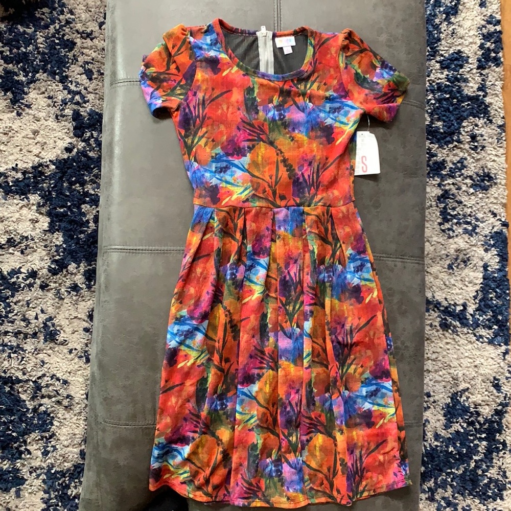 LuluRoe Amelia dress, size S.